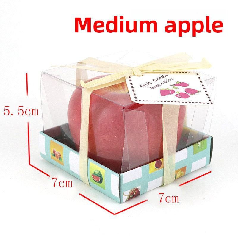 Christmas Eve Gift Apple Candle