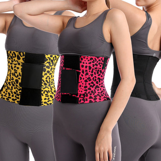 Abdominal tightening fitness belt