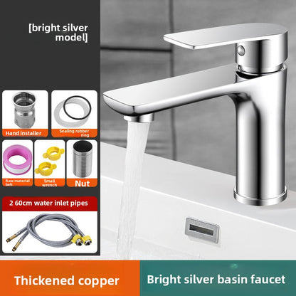 Copper Washbasin Faucet