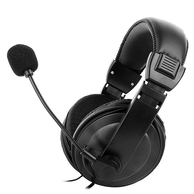 Headphones with microphone