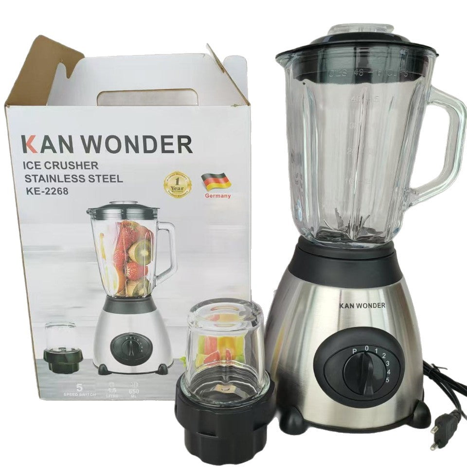 Multi-functional Glass Food Processor and Juicer