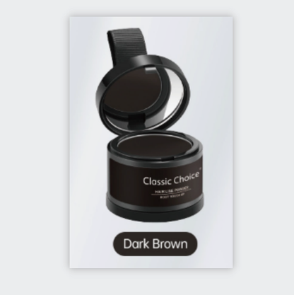 hairline powder filling artifact for hair replacement waterproof sweat-proof hair stitching bun line for hair thinning cover