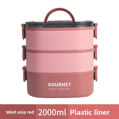 Microwave Safe Portable Lunch Box