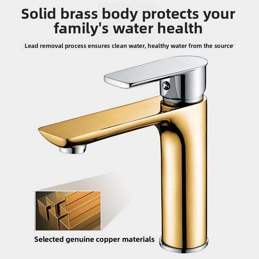 Copper Washbasin Faucet
