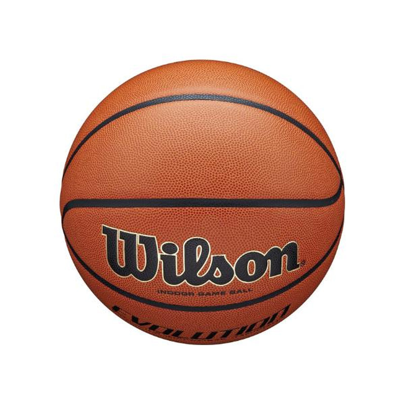 Wilson Evolution Official Game Basketball 29.5" All Seasons Advanced Microfiber Composite Indoor Game Ball