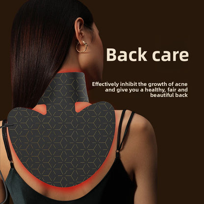 Beauty mask with neck