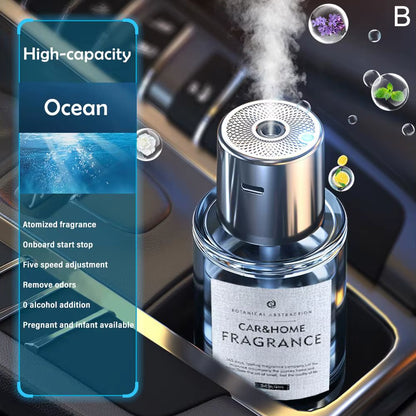 Car Aromatherapy Machine Ornament Spray Smart Fragrance Instrument Automatic Humidifier Perfume Balm Air Long-Lasting