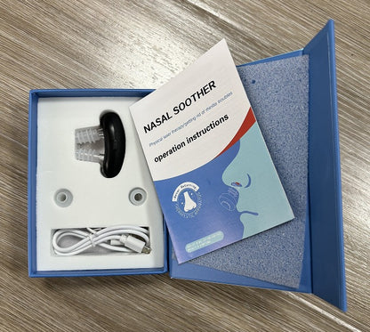 Intelligent infrared nasal relief device