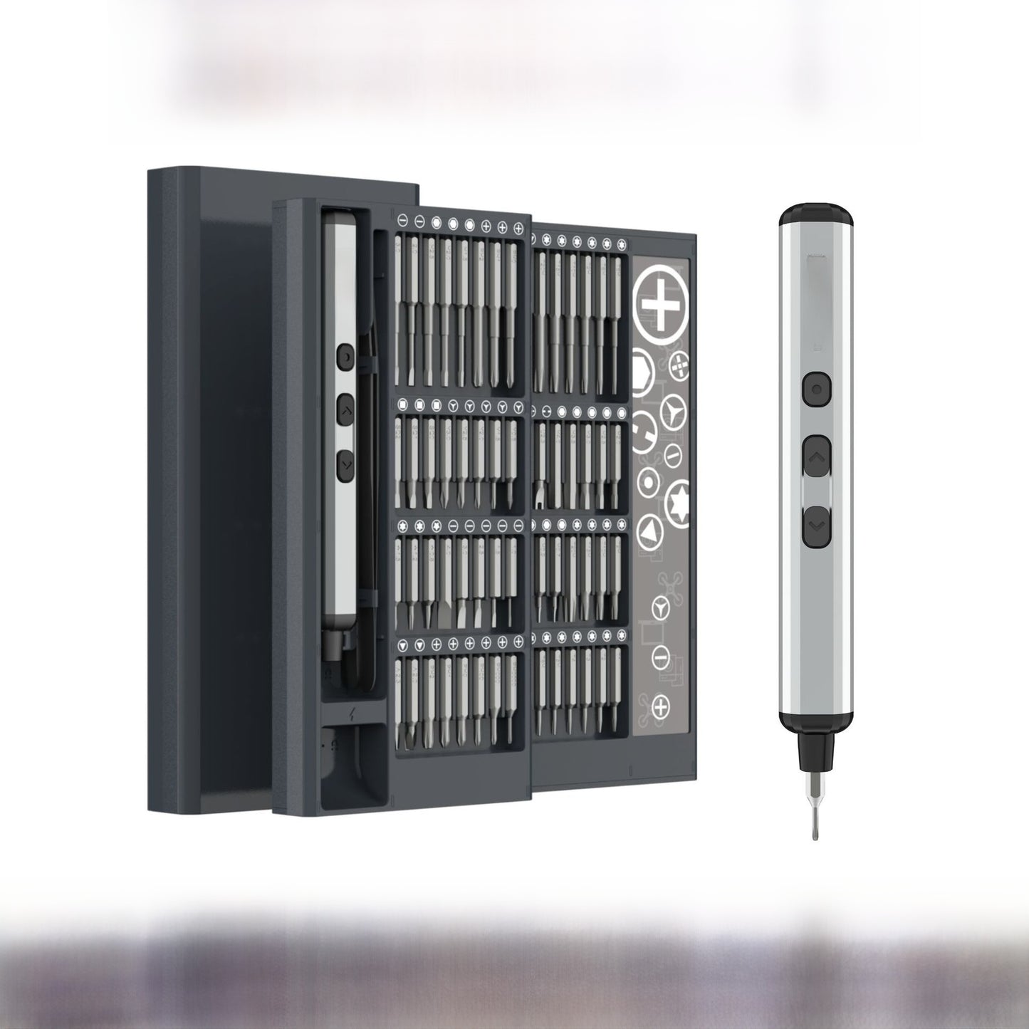 Precision Rechargeable Electric Screwdriver Kit