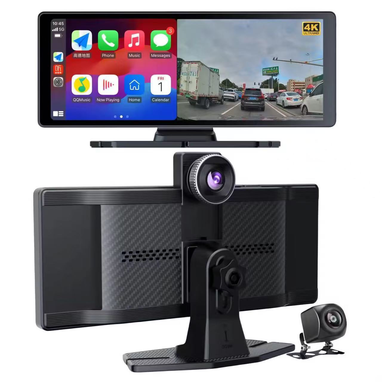 High-definition 4K dashcam