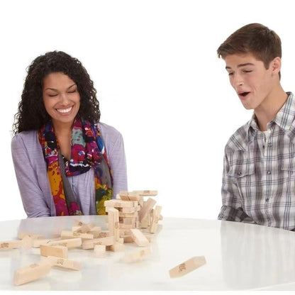 wooden stacking game