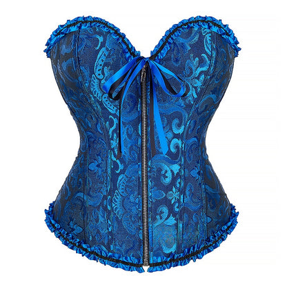 Zipper shaping garment