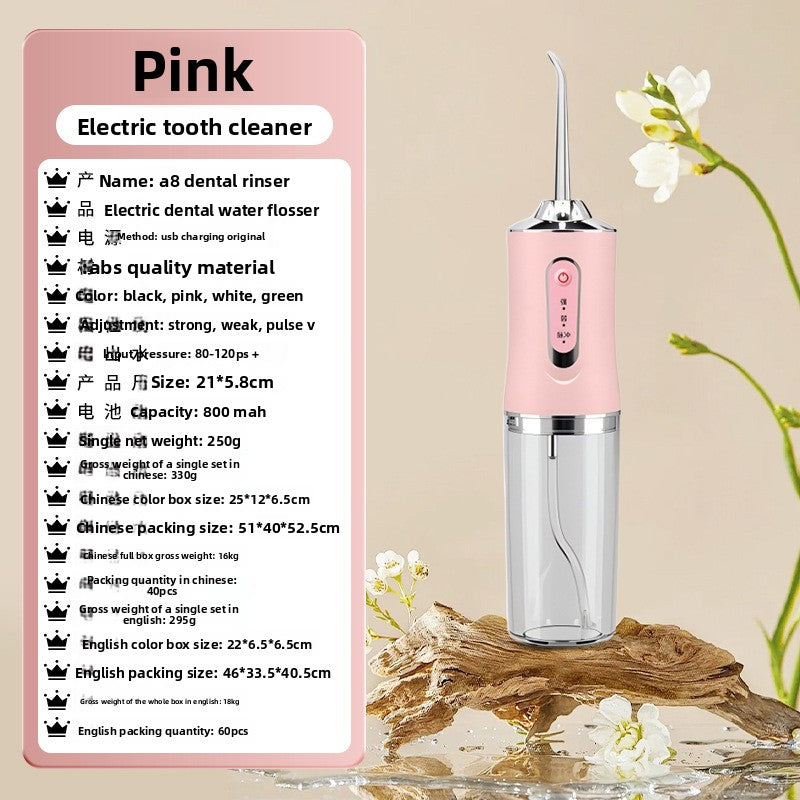 Portable Electric Dental Irrigator Oral Cleaner
