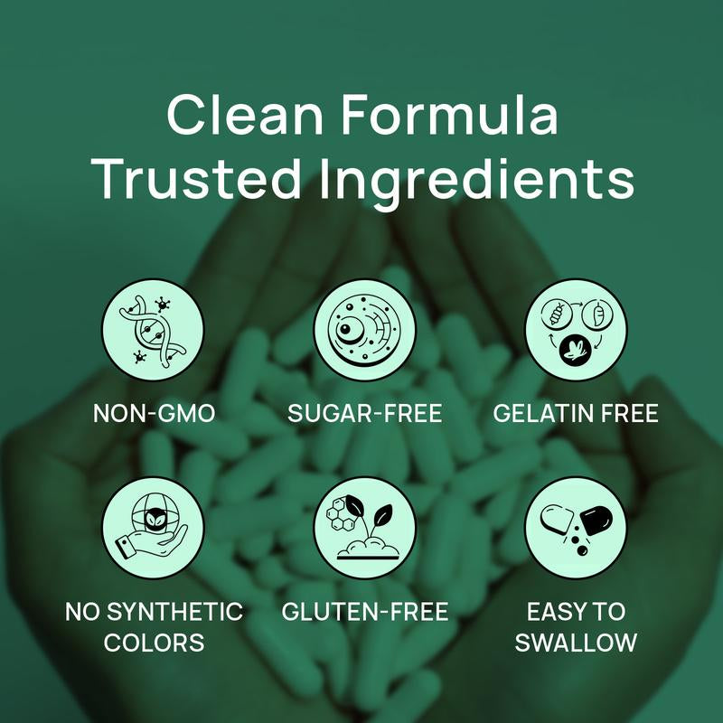 Selerb Metaburn for Daily Nutrient Support – with Chromium, Vitamin B12 & Berberine HCI – 60 Capsules