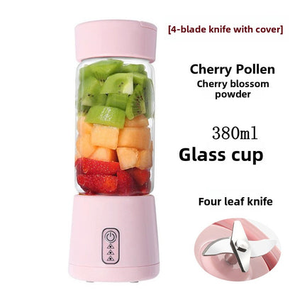 Portable rechargeable mini juicer cup