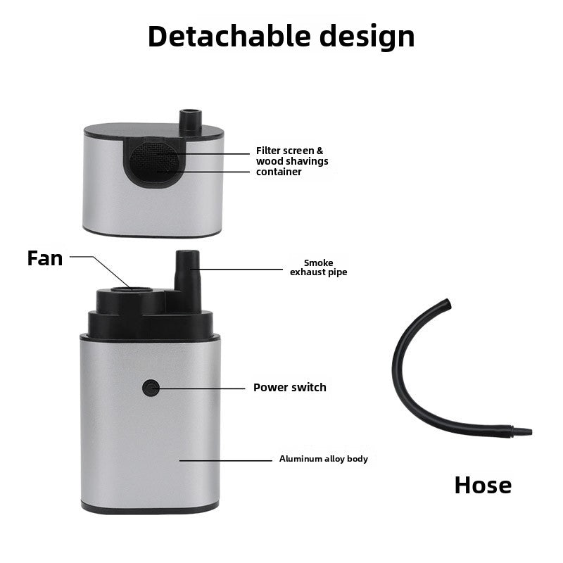 Portable smoking machine