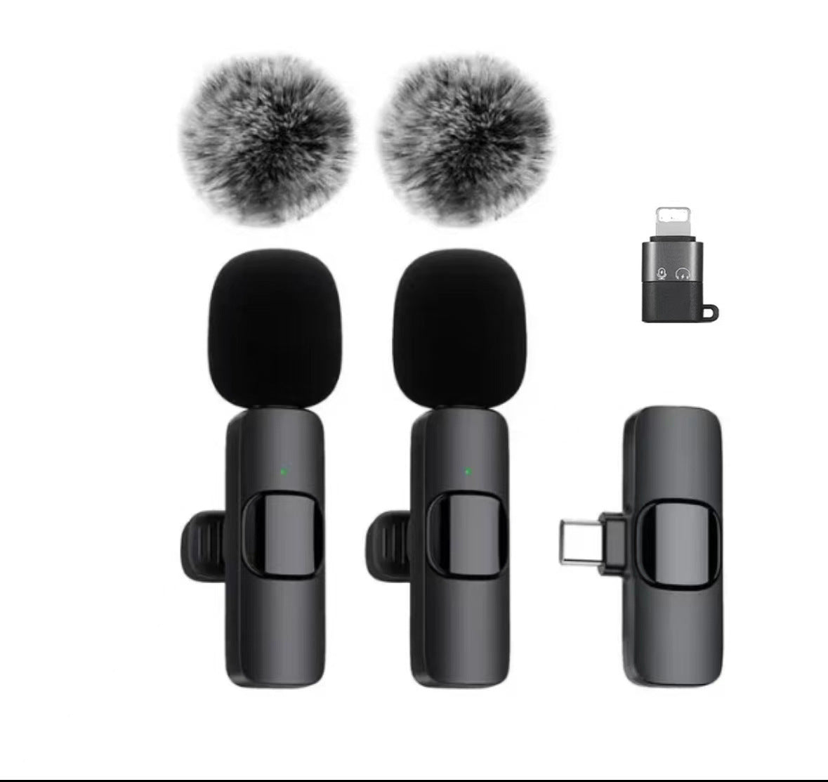 Wireless Lapel Microphone with Bluetooth