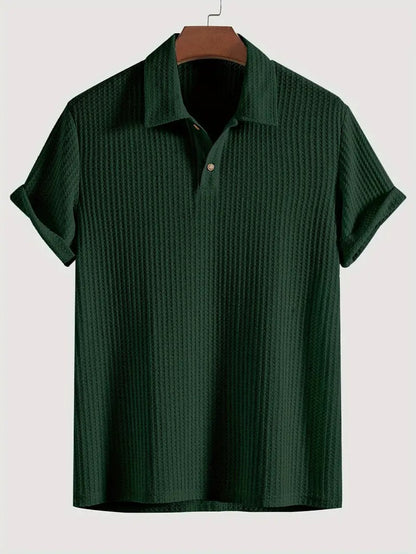 Knitted polo fir