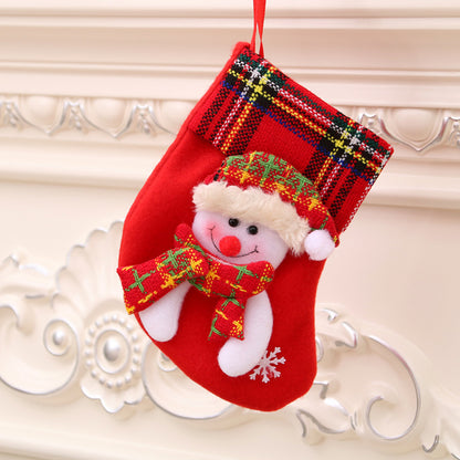 Christmas Gift Sock Hanging Bag