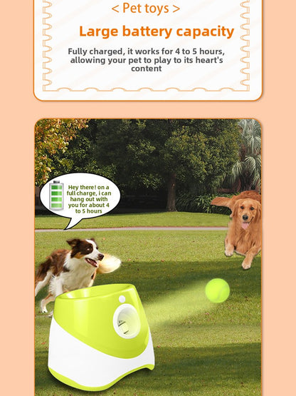 Automatic Dog Ball Launcher with Tennis Balls