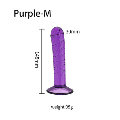 Transparent Crystal Penis Stimulator Adult Sex Toy