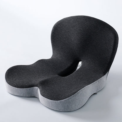 Memory foam one-piece seat cushion backrest