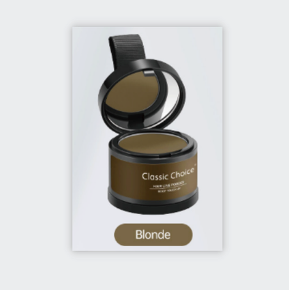 hairline powder filling artifact for hair replacement waterproof sweat-proof hair stitching bun line for hair thinning cover