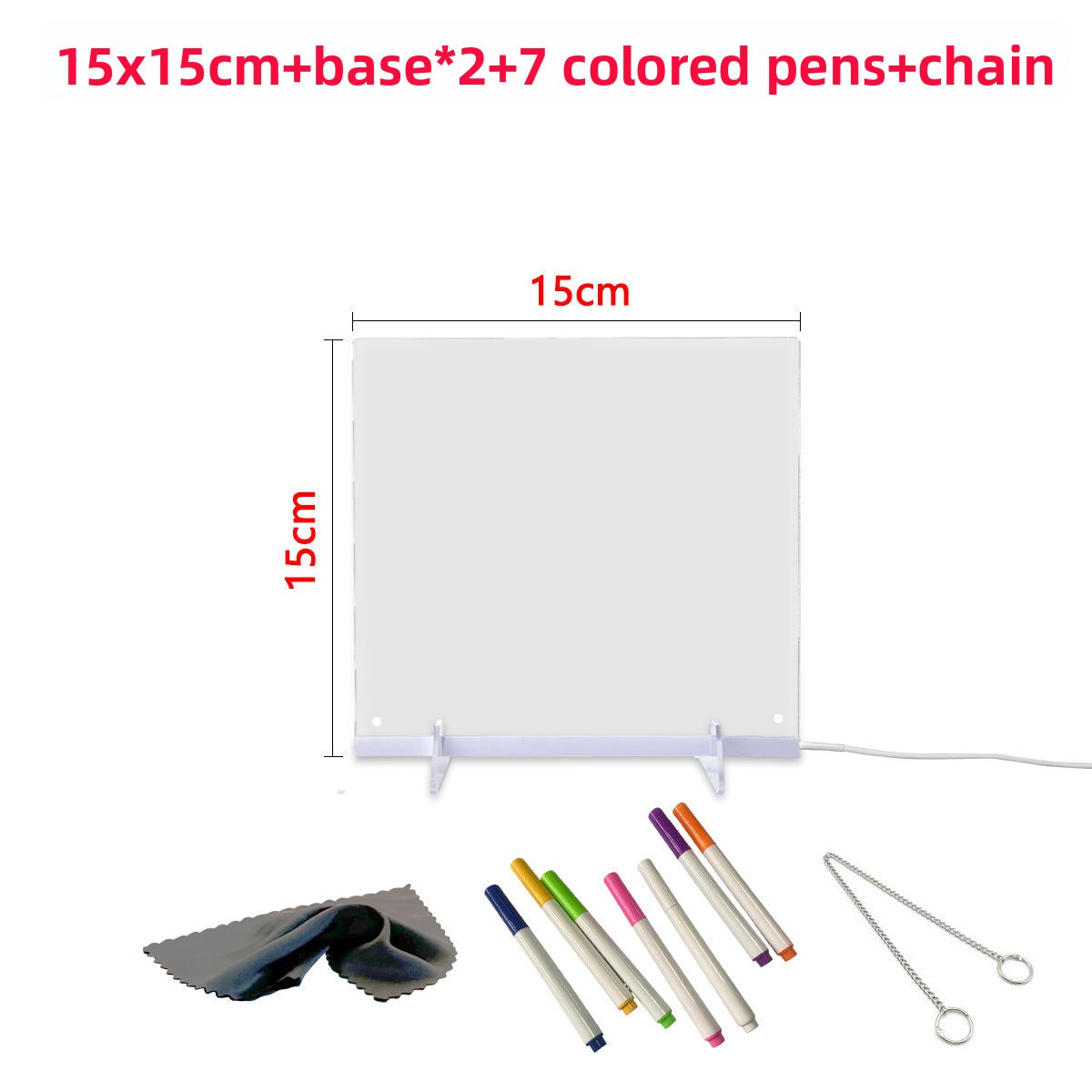 Fluorescent board display sign