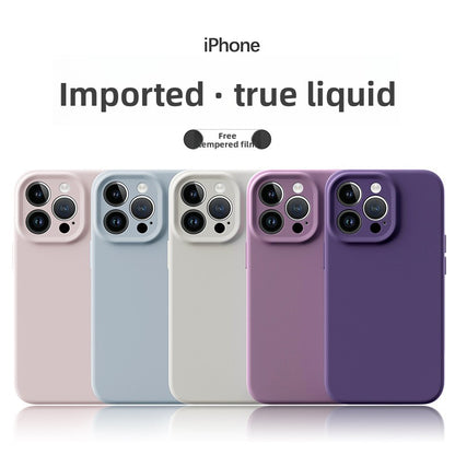 Liquid Silicone Protective Case for iPhone