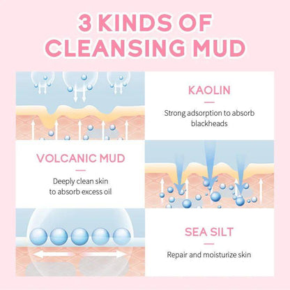 Sakura Mud Face Mask Deep Cleansing