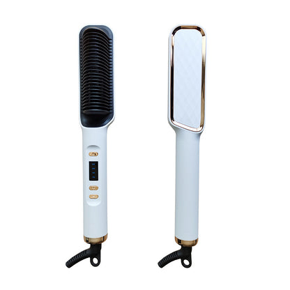 Lcd Hair Straightening Comb
