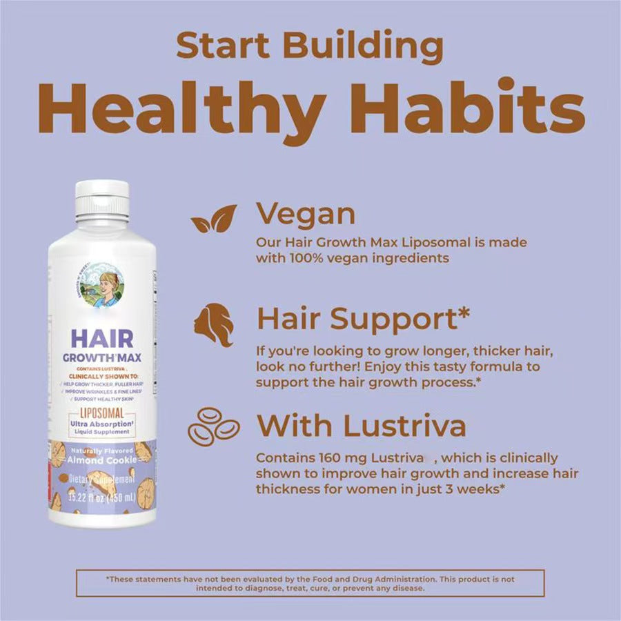 Head hair growth potent lipidosome biotin tablets