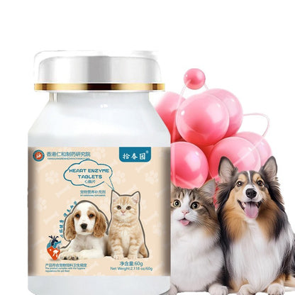 Pet enzyme tablets, a supplement for cats and dogs