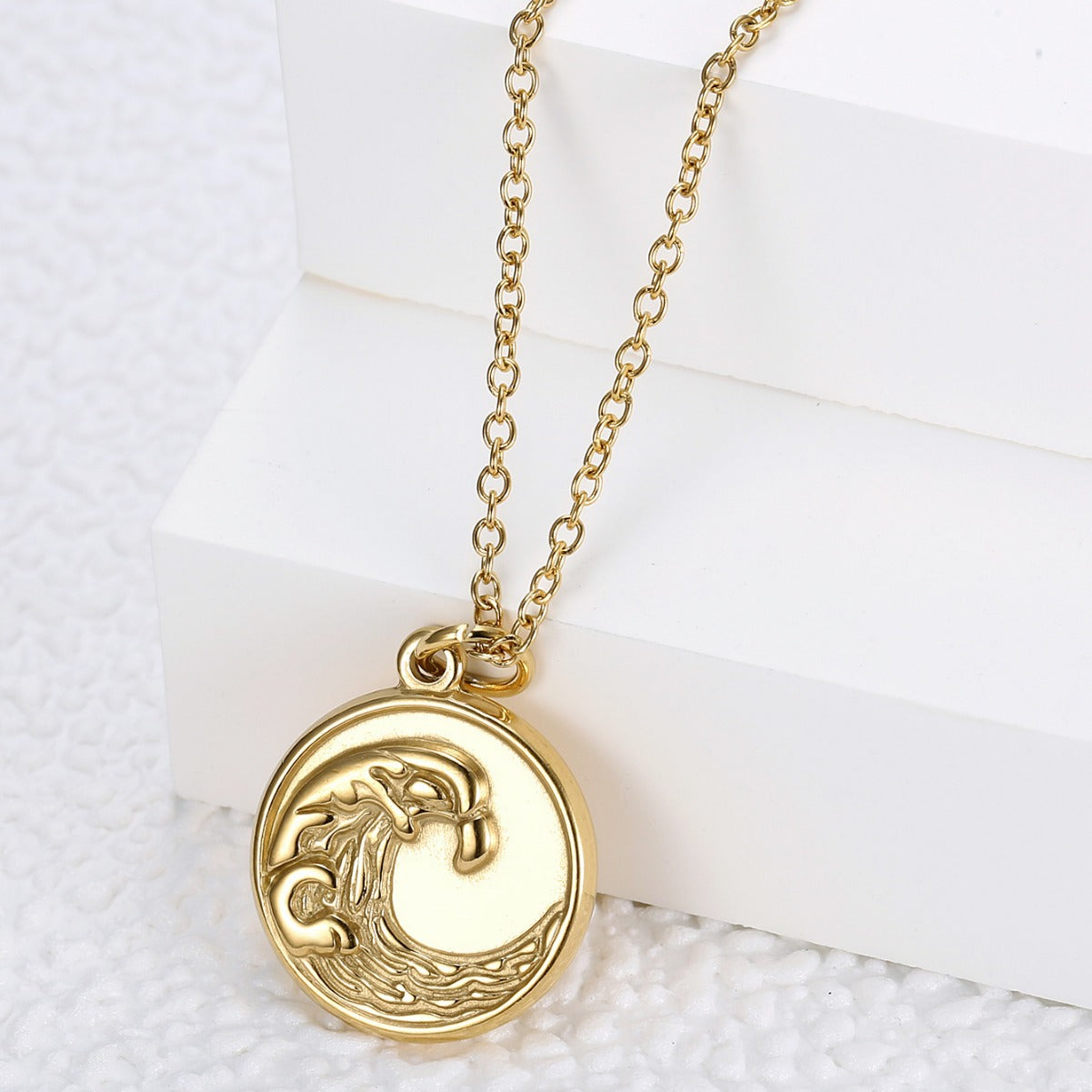 titanium steel necklace