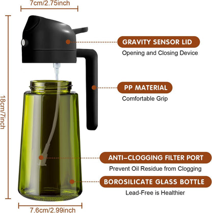 Oil Pot Kitchen Household Oil Spray Bottle