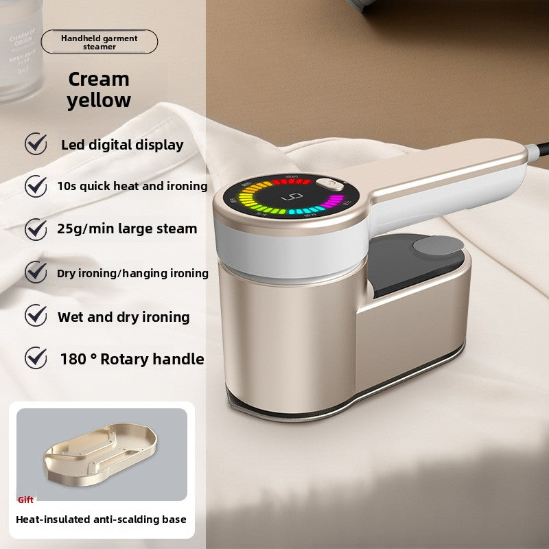 Portable Garment Steamer with Dual Ironing Modes