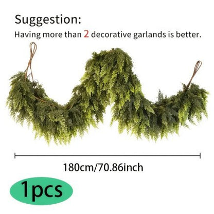 Artificial Christmas Vine Pine Garland