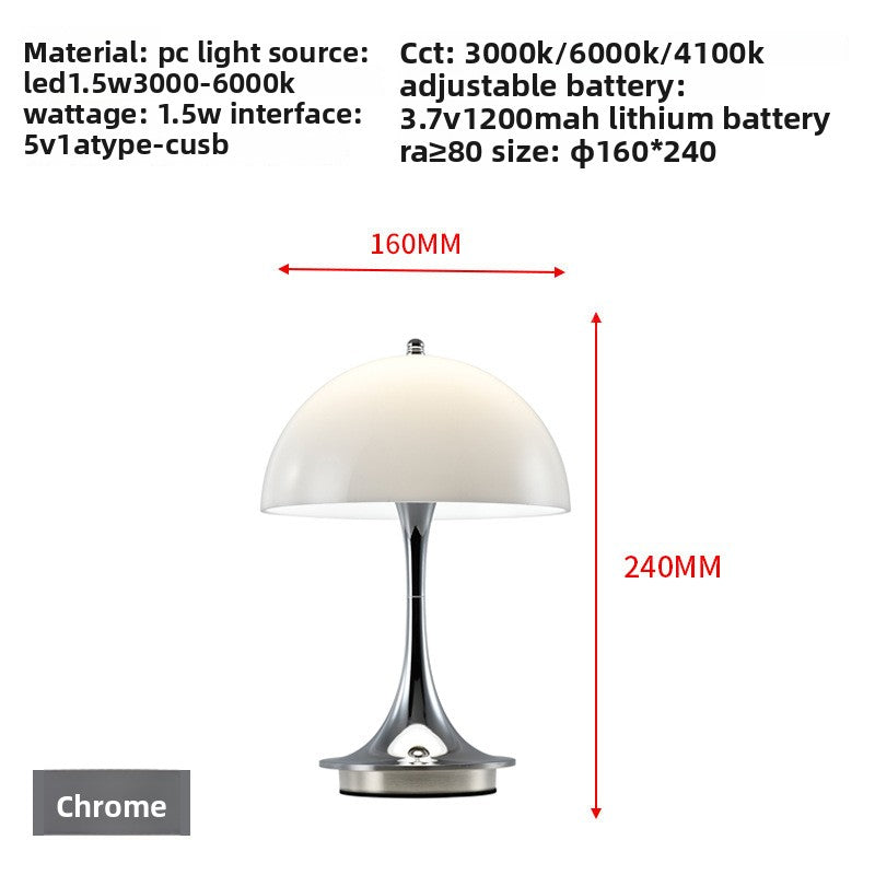 Rechargeable Touch Control Table Lamp