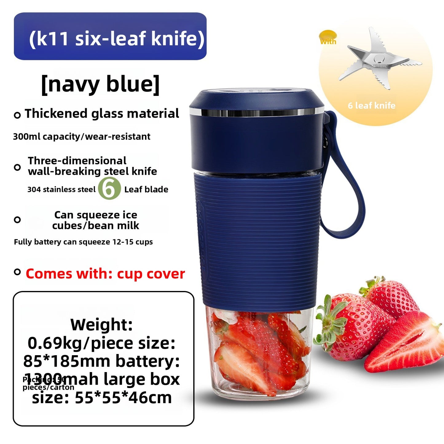Portable Rechargeable Juicer Blender