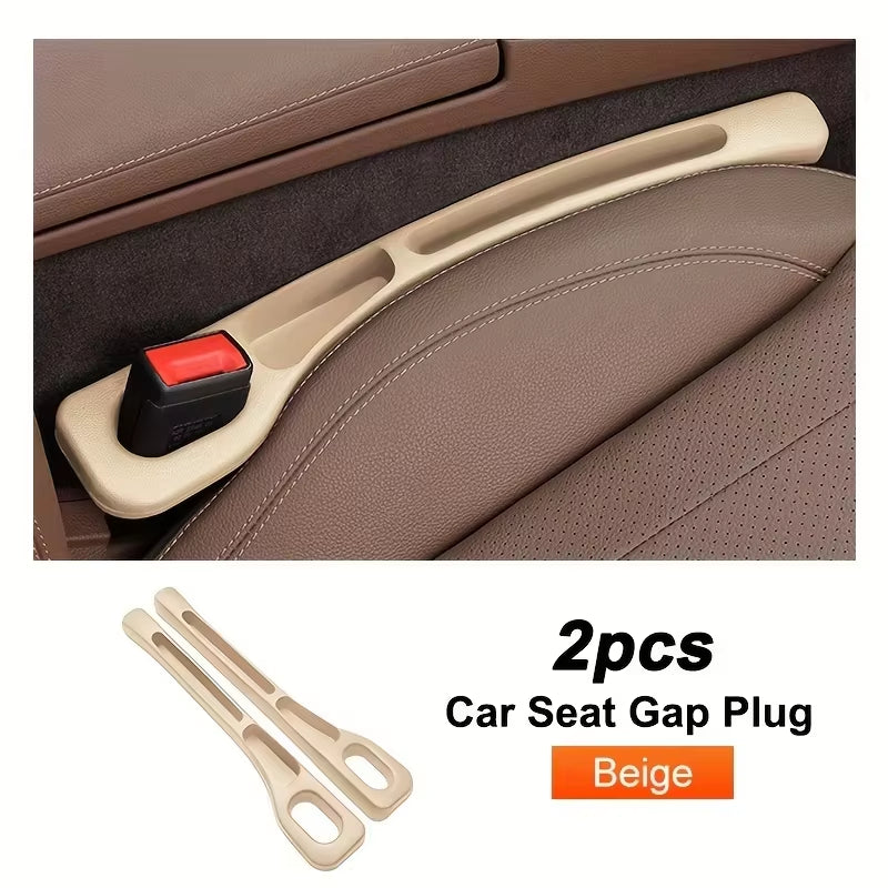 2Pcs Universal Car Seat Gap Plug Strip Side Seam Car Gap Filler Leak Proof Seat Gap Storage Organizer Interior Decoration