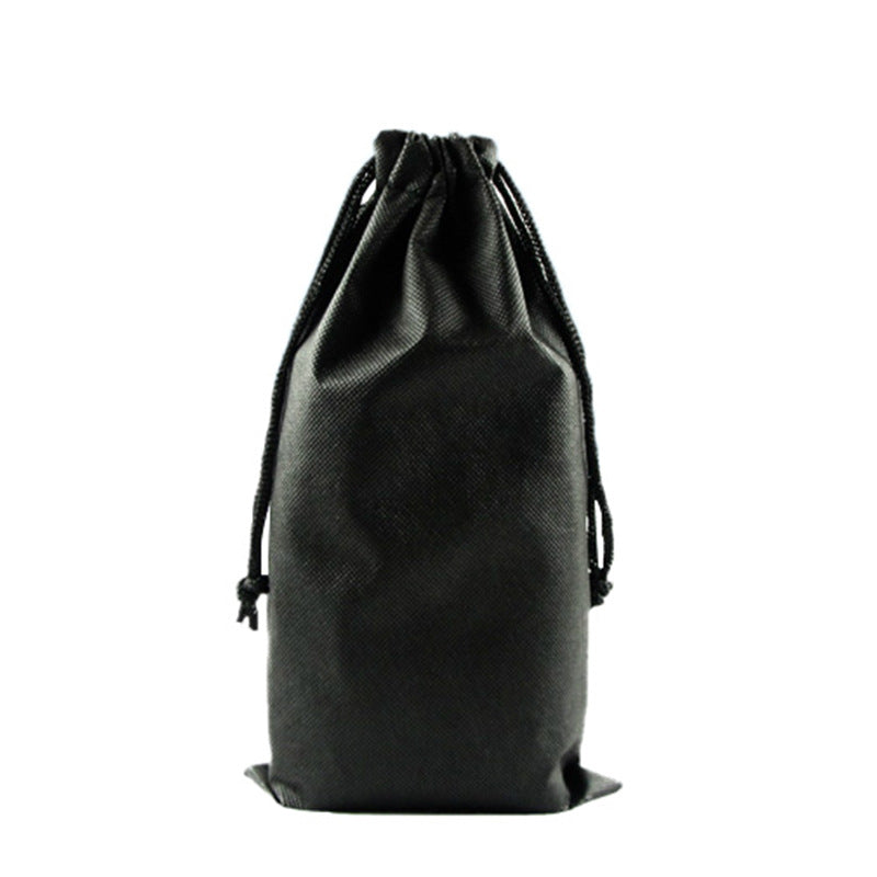 black beveled storage bag