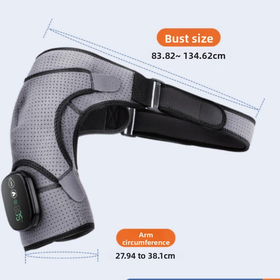 Electric heating shoulder pads for gym use