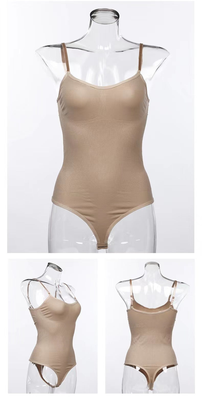 Silk-free shaping garment