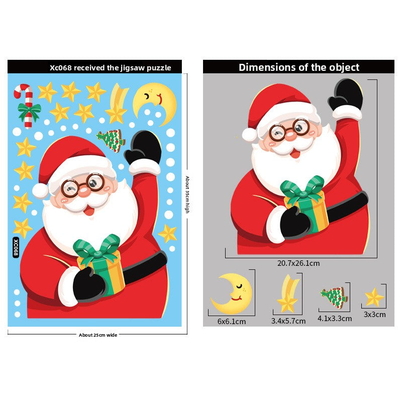 Christmas Decoration Snowflake Stickers