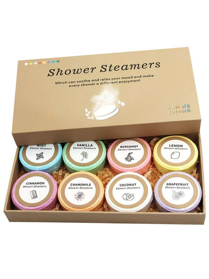 Aromatherapy Sea Salt Exfoliating Shower Tablets