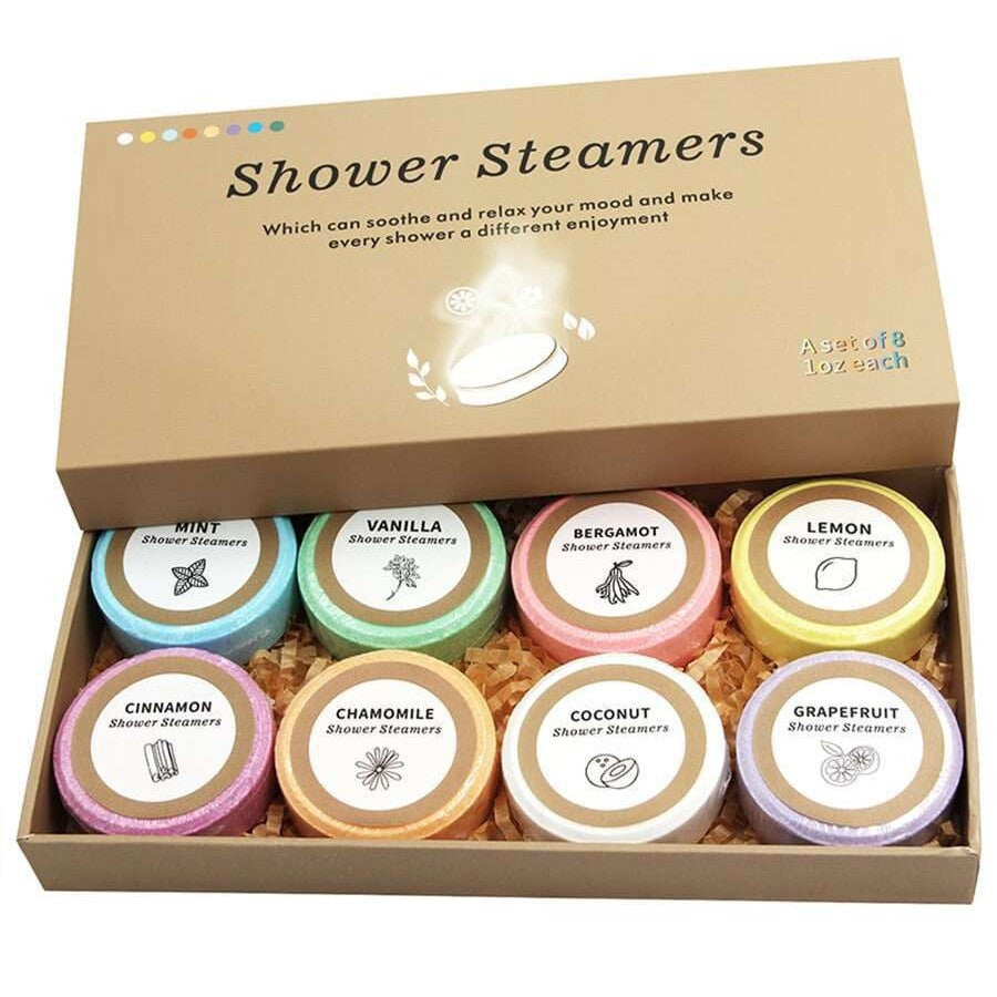 Aromatherapy Sea Salt Exfoliating Shower Tablets