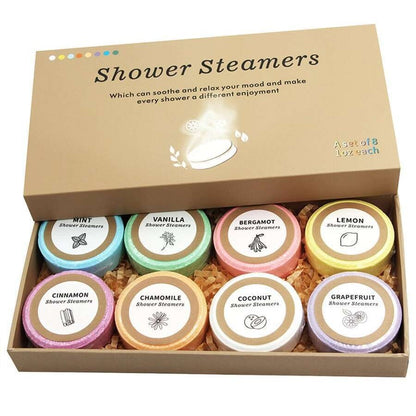 Aromatherapy Sea Salt Exfoliating Shower Tablets