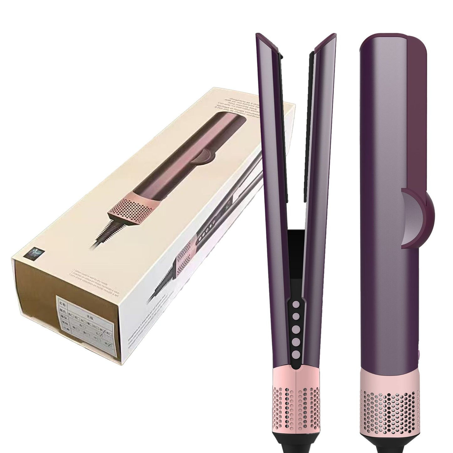 Hair dryer for straightening hair