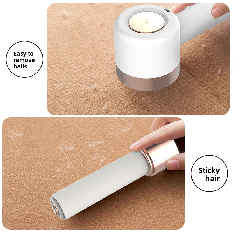 Two-in-one  hair ball trimmer