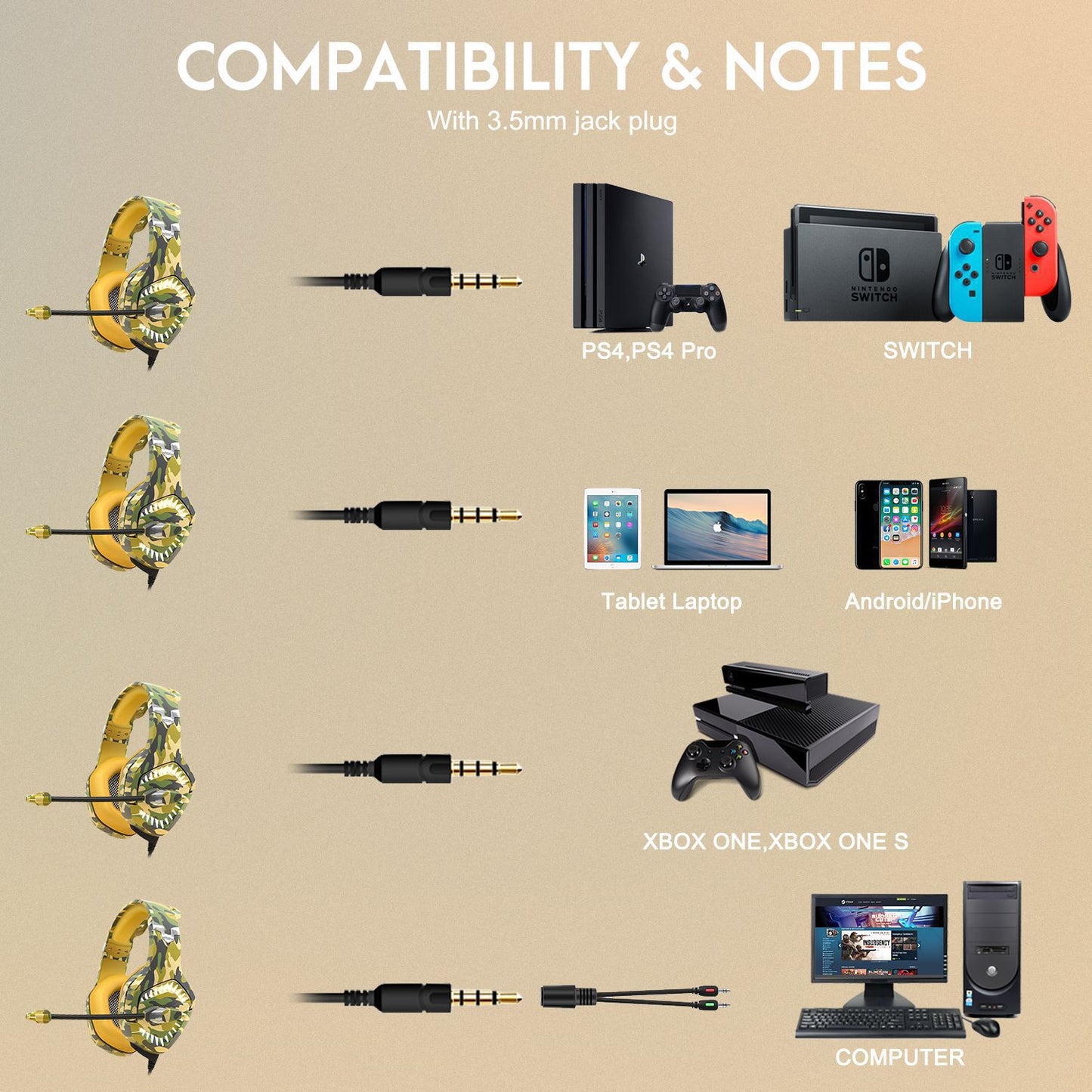 Camouflage Headphones